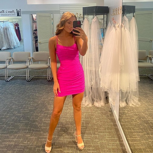 Pink Party Dress